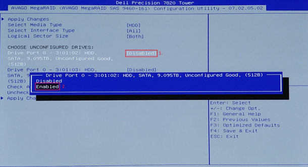 UEFI VROC LSI MegaRAID 6