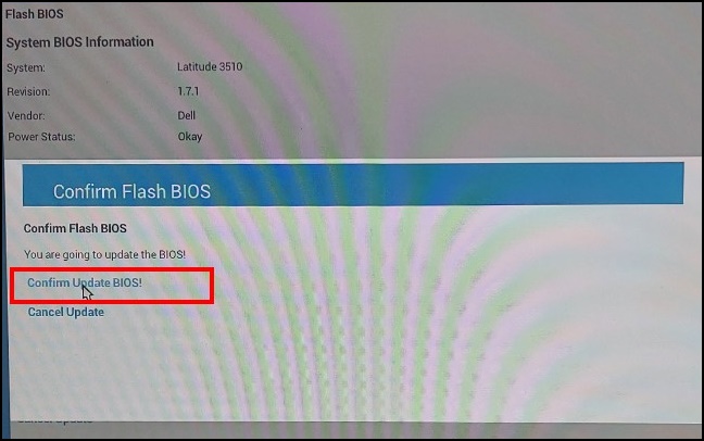 BIOS AgS (2020 o versioni successive) - Flash BIOS