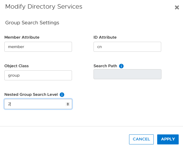 Riduzione del numero di ricerche nidificate nei servizi directory