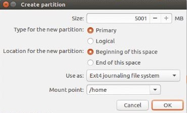 Home Partition