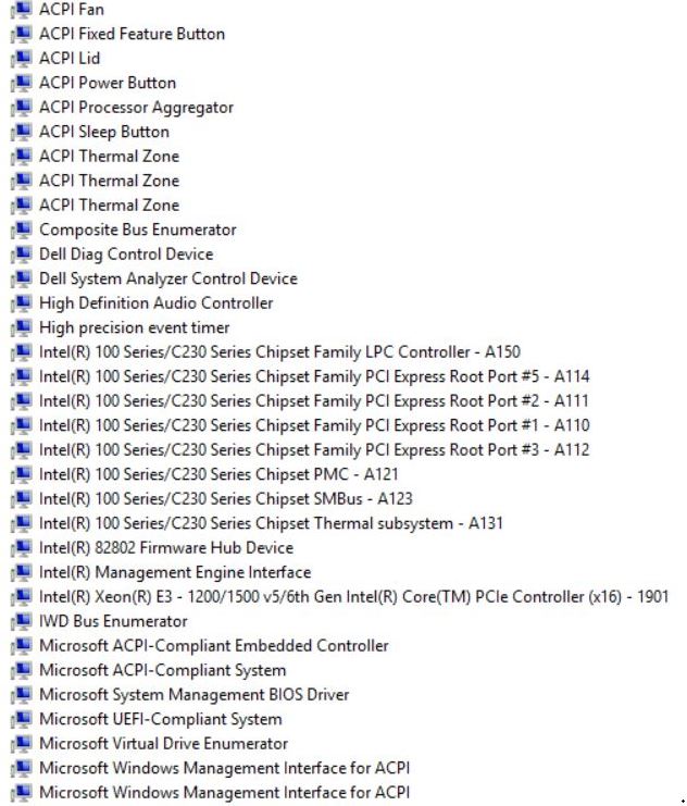 Dell Precision 7510 Mobile Workstation Windows Driver Installation