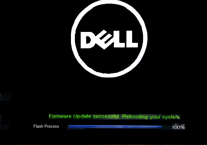 Dell dockingstation firmware-update sucessful