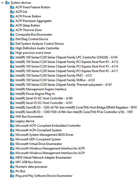 Dell Precision 7720 Mobile Workstation Windows 10 Driver Installation