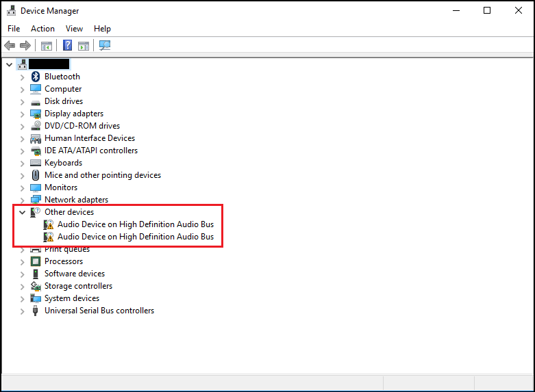 Windows 10 Device Manager