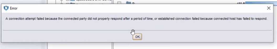 NMC tarafından alınan hata mesajının ekran görüntüsü 