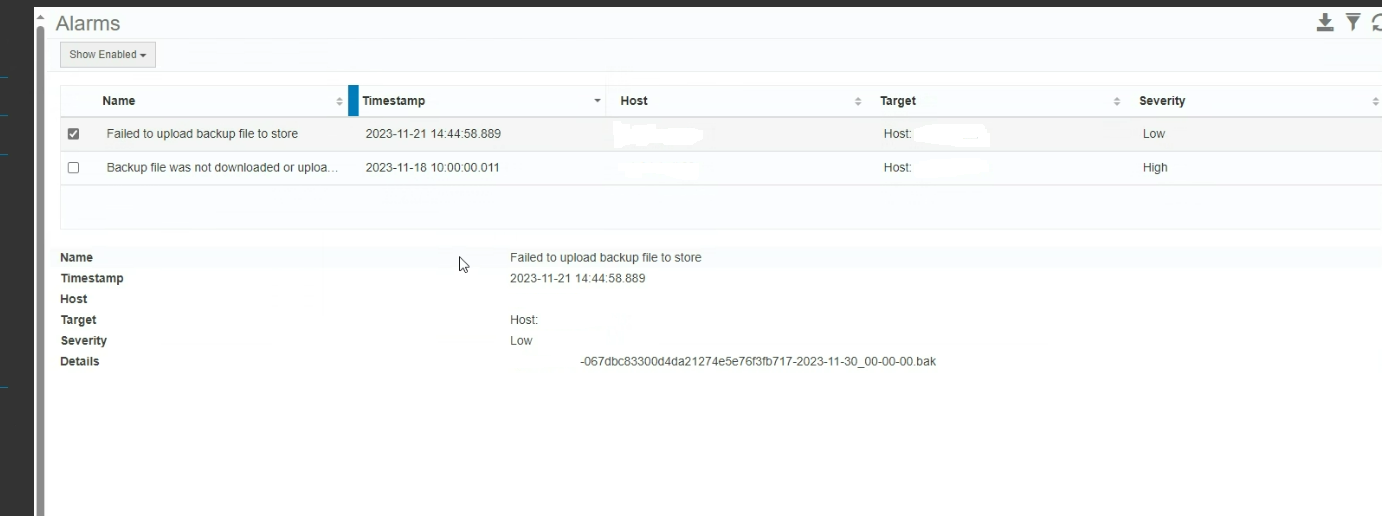 Cloudlink warning (Varování cloudlink)