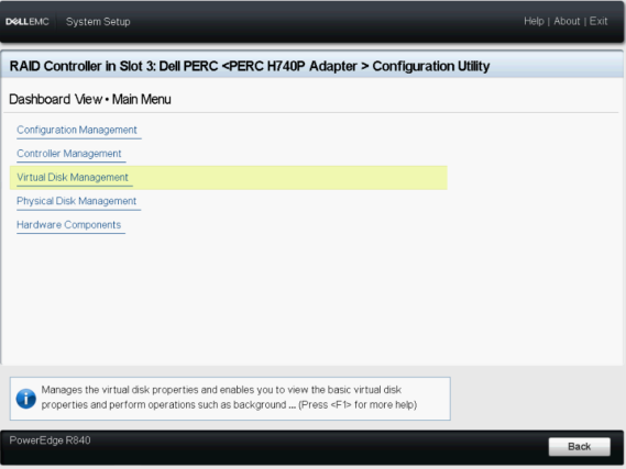 Vouw Virtual Disk 4 uit