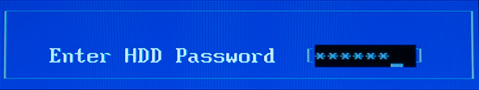 Wprowadź hasło dysku twardego