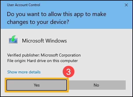 Controle de conta de usuário do Windows