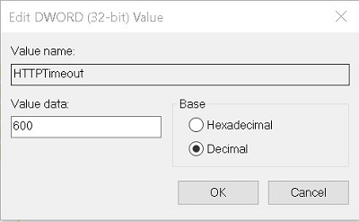 Mettre à jour les données de valeur en décimales