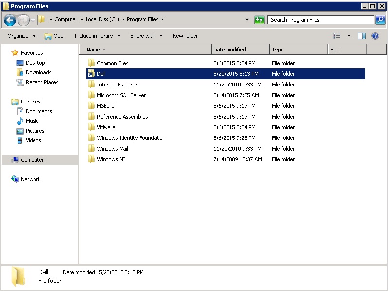 Archivos de programa