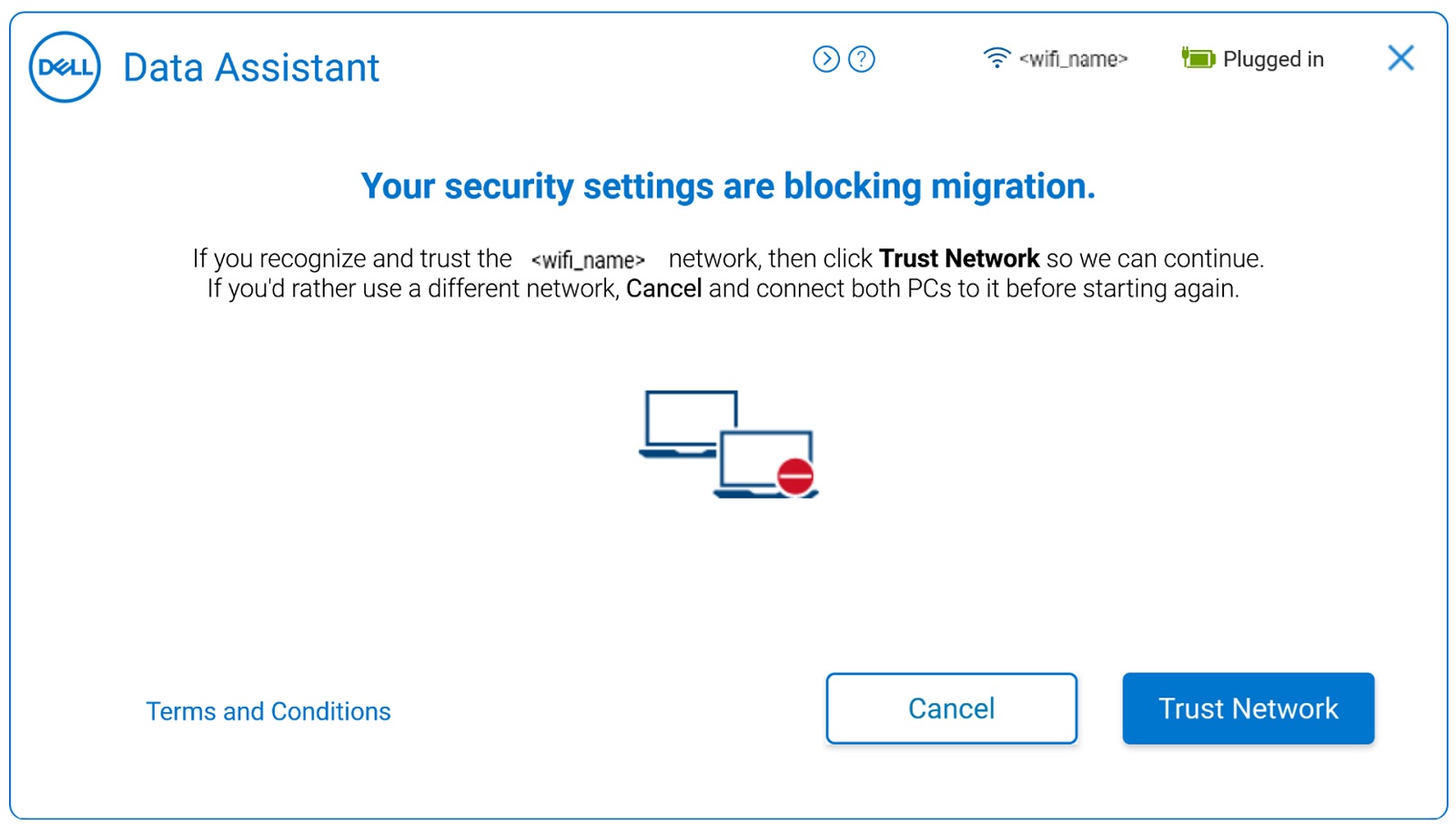 Old computer (Security settings for non trusted network on your old computer