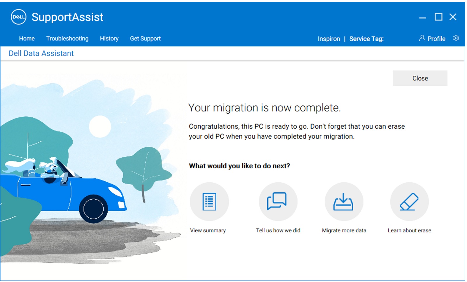 Neuer Computer (Migration abgeschlossen)