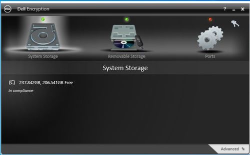 Advanced (Gelişmiş) öğesine tıklayın