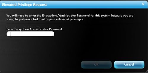 Şifreleme yöneticisi parolanızı girin