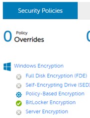 BitLocker Encryption (BitLocker Şifrelemesi) öğesine tıklayın