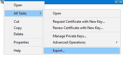 按一下「匯出」