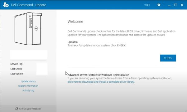 Dell Command | Update