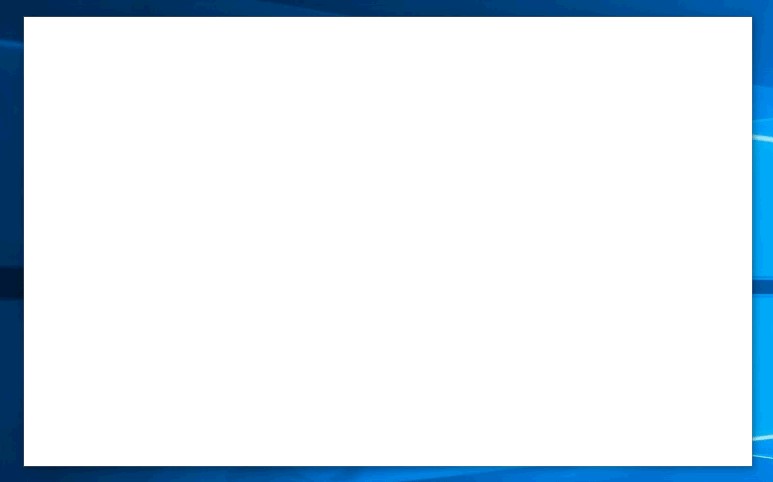 La console di gestione locale è vuota