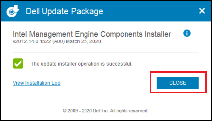 Instalator Intel Management Engine Components