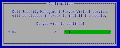 Stopping server services