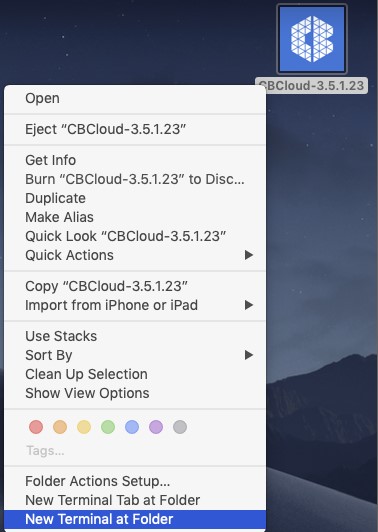 New Terminal at Folder