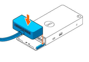 Upgrading the WD19/WD19S series dock with the Cable Module Customer Kit ...