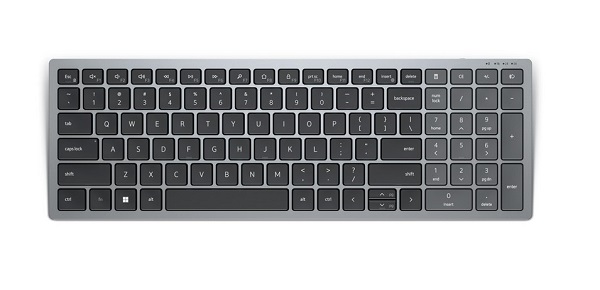 Clavier compact sans fil multipériphérique Dell - KB740 - français