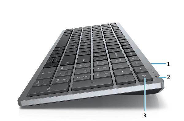 Dell Compact Multi-Device Wireless Keyboard KB740 Usage and ...