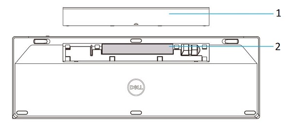 KB740 Bottom View