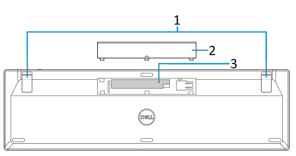 Dell Wireless Keyboard - KB500