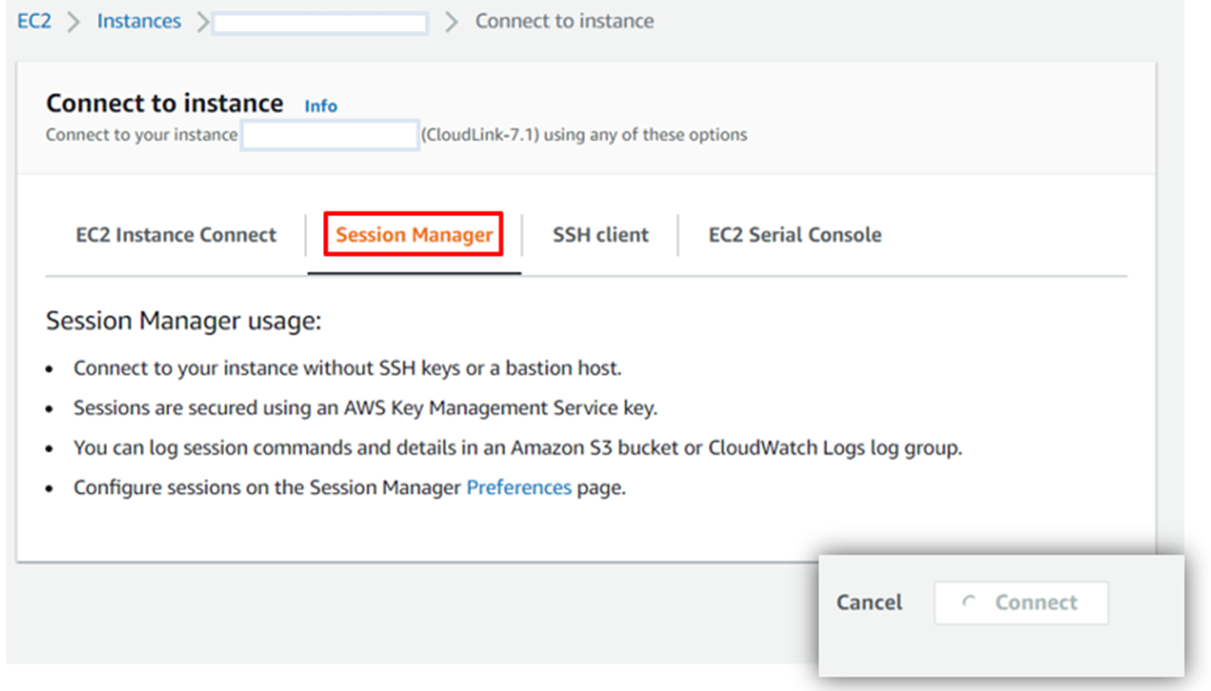 CloudLink Disable AWS console access to CloudLink OS Dell Turks and