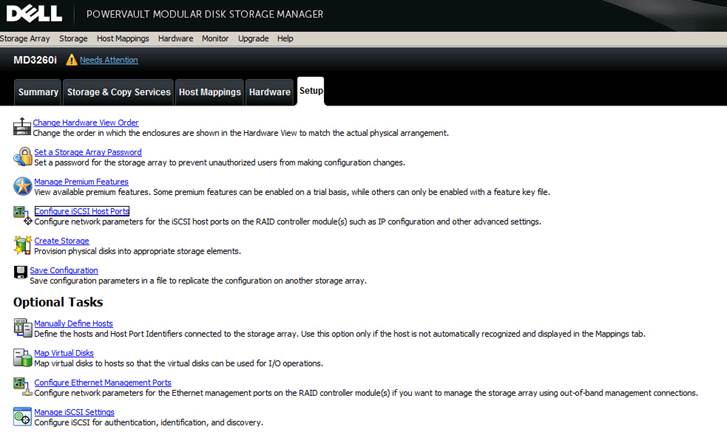 通过MDSM直接更改管理IP