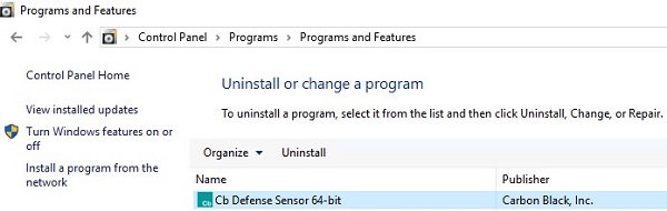 Cb Defense Sensor