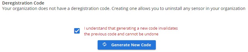 Generate New Code