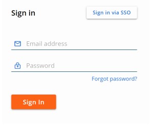 Signing in to VMware Carbon Black Cloud