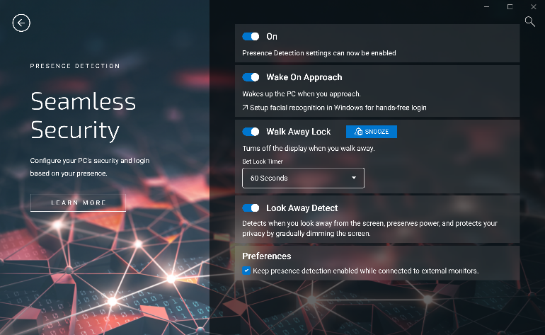 User Presence Detection de My Dell 2.0 | Dell México