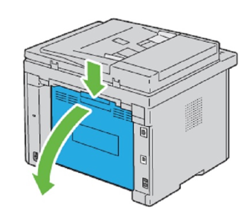 How to Resolve a 077900 and 077901 Paper Jam Error Code on the 1250c, 1355cn, 1355cnw, C1660w
