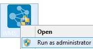 Running the installer as Administrator