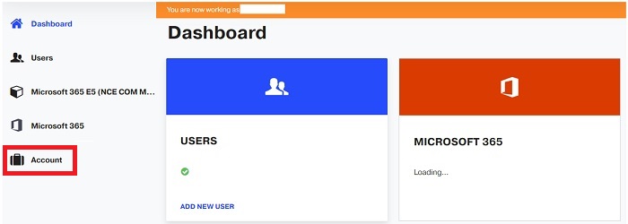 Office 365 Dashboard