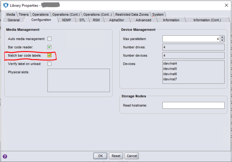 NetWorker How to Change Volume Label for Tape Volumes Dell US