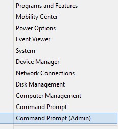 Símbolo del sistema (Admin)
