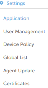 Sélectionner une application