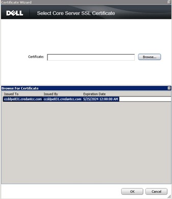 Selezionare Certificato e cliccare su Avanti.