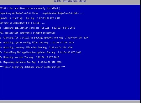 Dell Security Management Server Virtual-fout