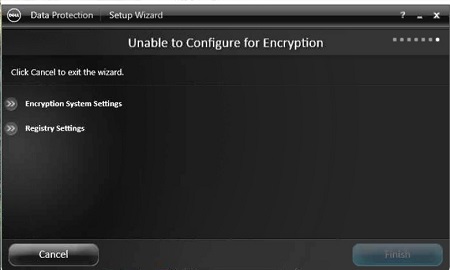 Installasjonsveiviser for Dell Data Protection