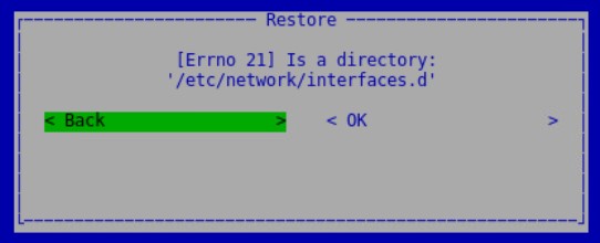 [Errno 21] Es un directorio: 