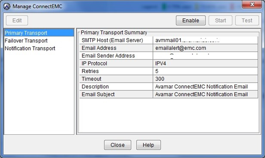 Avamar Administrator 사용자 인터페이스 - 툴 ->> Manage ConnectEMC2