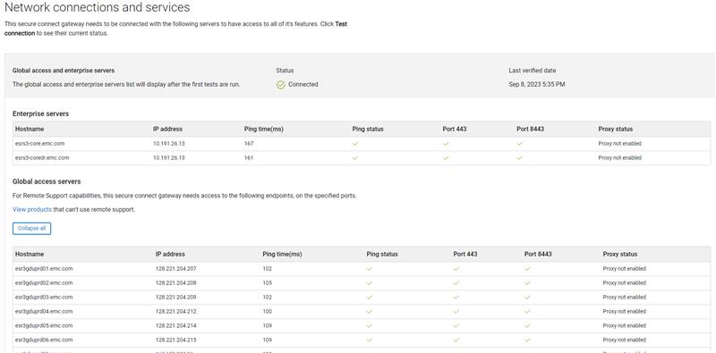 Ağ bağlantıları ve hizmetleri