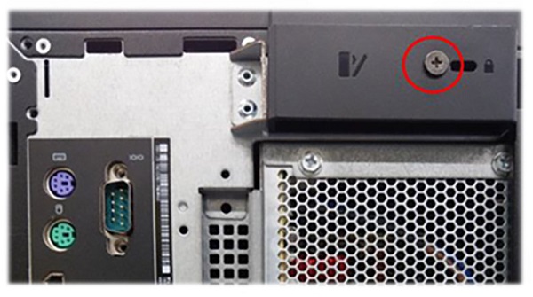 免工具闩锁安全螺钉